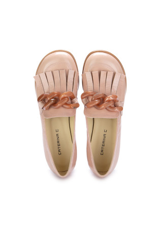 CATERINA C | SCARPE TACCO ATENE PELLE ROSA