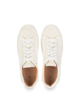 MANOVIA 52 | SNEAKERS WATER PELLE SCAMOSCIATA BIANCO