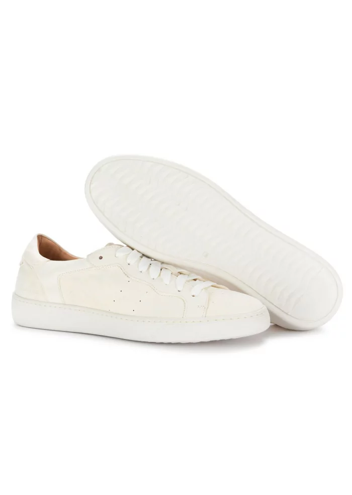 mens sneakers manovia 52 water suede white