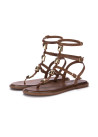 EXÉ | SANDALS CARPATHOS LEATHER BROWN