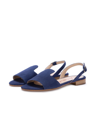 womens sandals positano in love dominica suede indigo