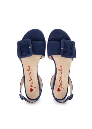 POSITANO IN LOVE | HEEL SANDALS MARTINICA INDIGO