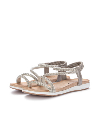 womens sandals exe aehmi silver