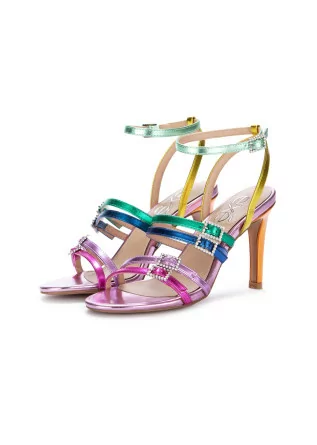 womens heel sandals exe rebeca multicolor