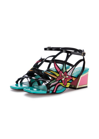 womens heel sandals exe luisa multicolor