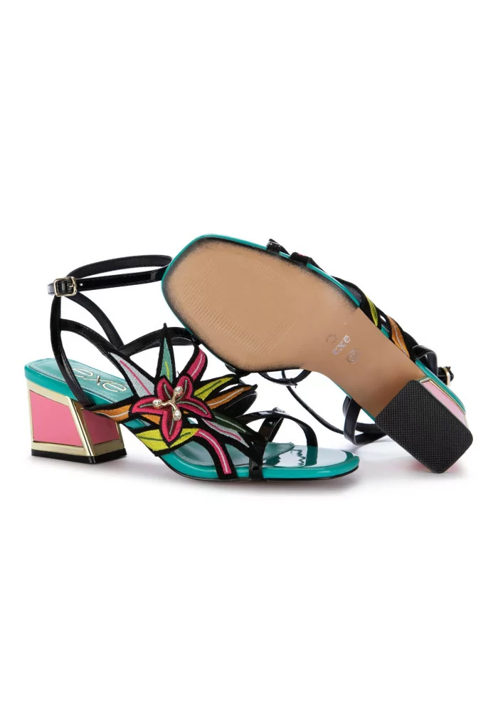 womens heel sandals exe luisa multicolor
