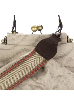 LE DAF | HANDBAG SCATTO CRETA KHAKI