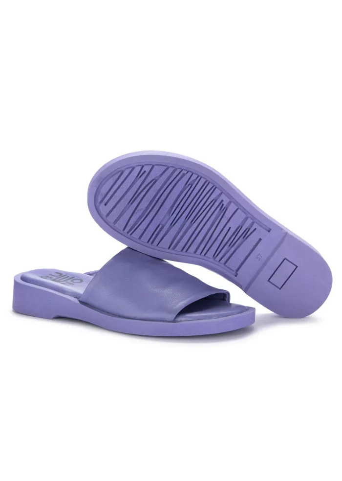 damen sandalen bueno leder violett