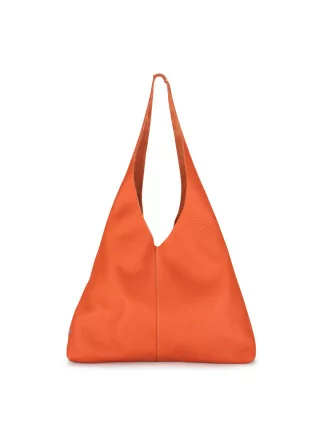 shoulder bag bagghy leather orange