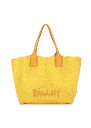 shoulder bag bagghy fabric yellow