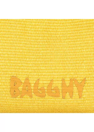 BAGGHY | SHOULDER BAG WOVEN FABRIC YELLOW