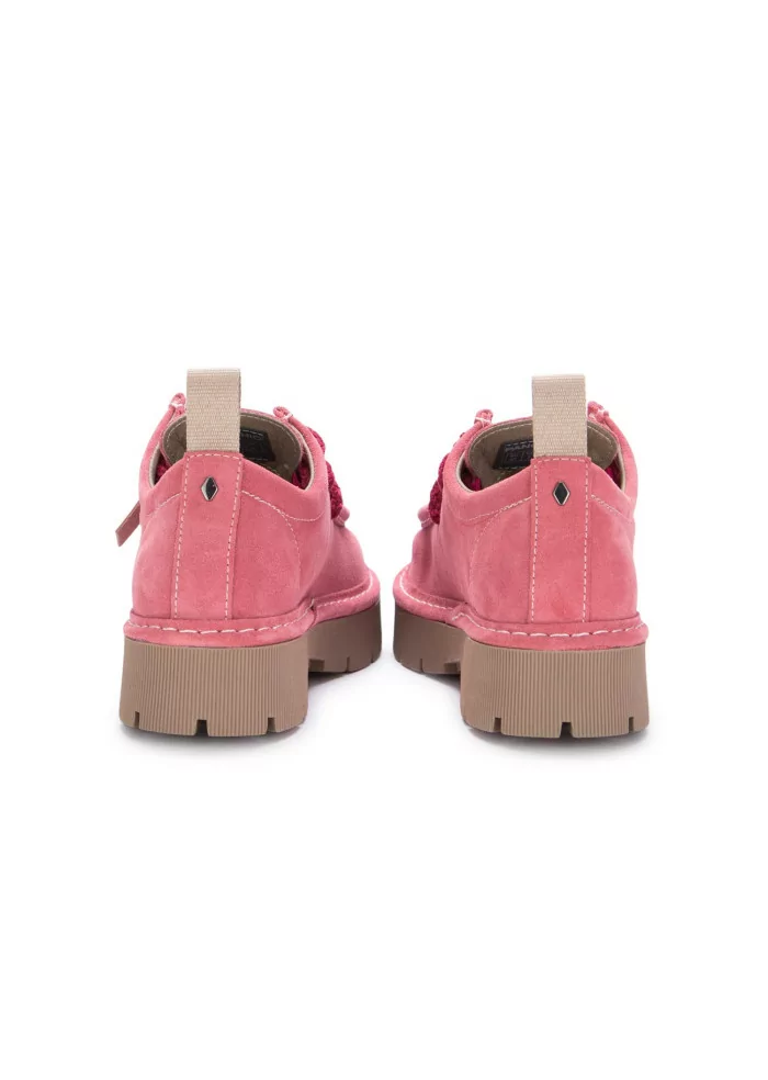 womens creeper shoes panchic suede pink