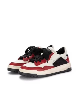 womens sneakers andia fora meet fire denver red black