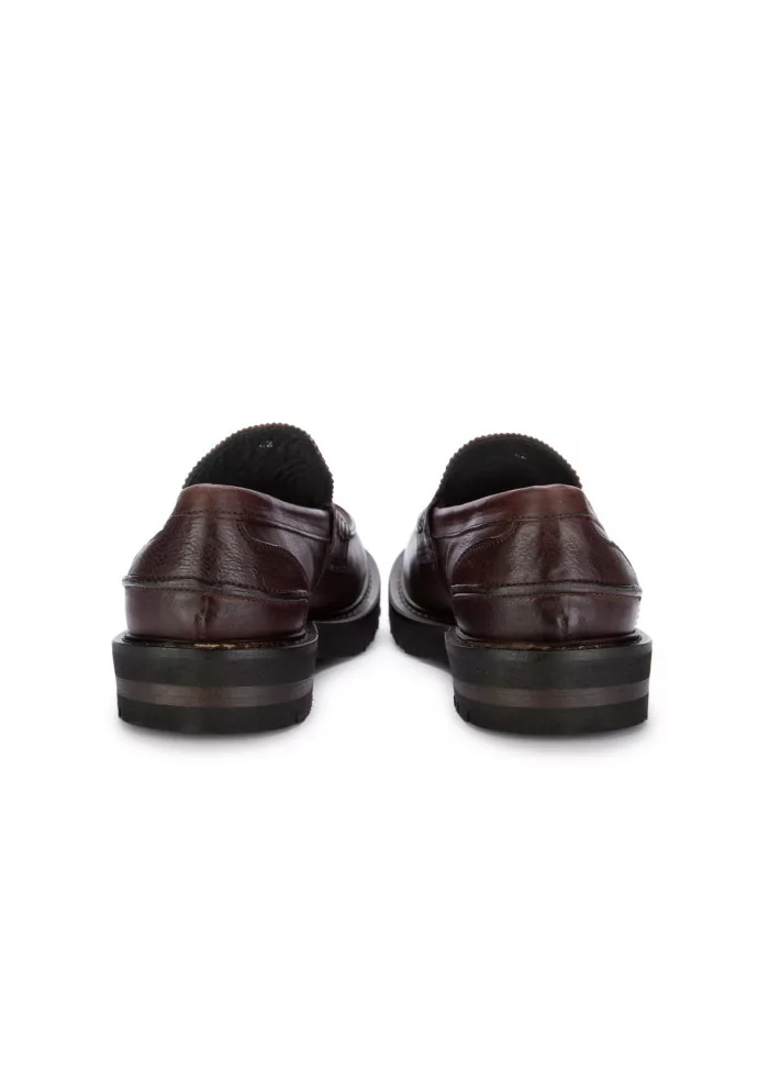 mens loafers moma cusna leather ebony brown