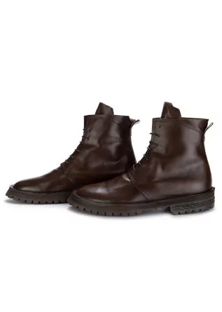 MOMA | ANKLE BOOTS TEBE LEATHER DARK BROWN