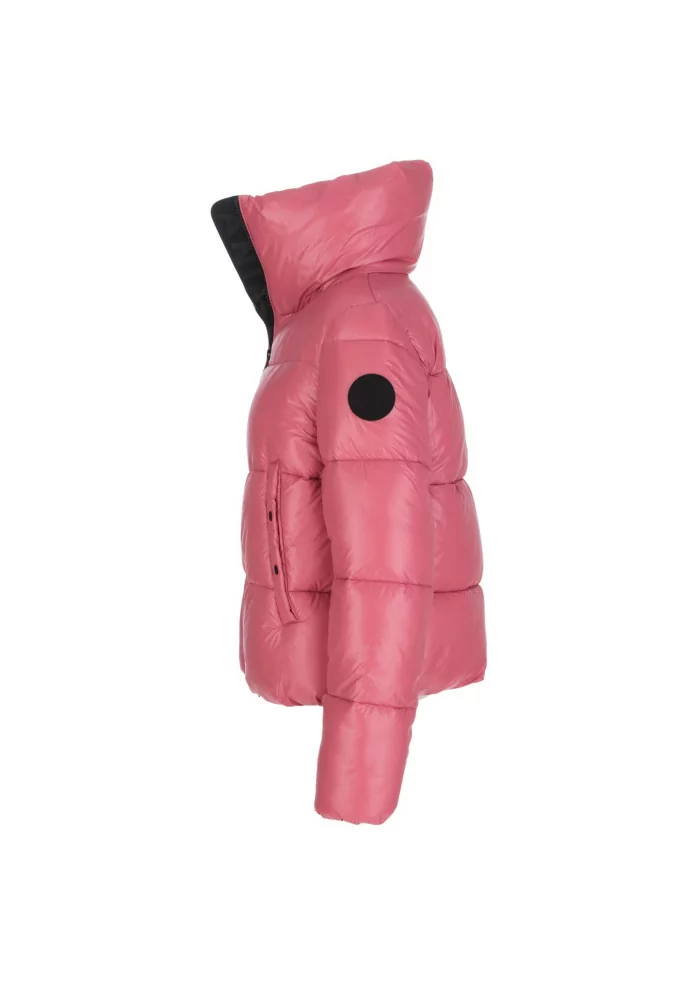 womens puffer jacket save the duck isla pink