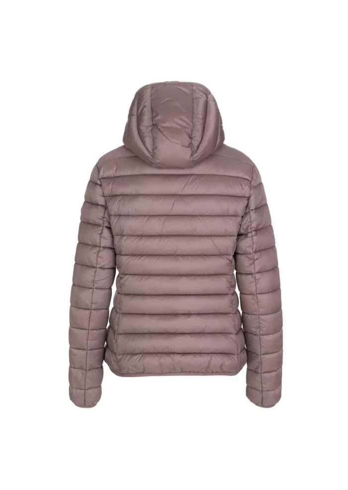 womens down jacket save the duck alexis antique pink