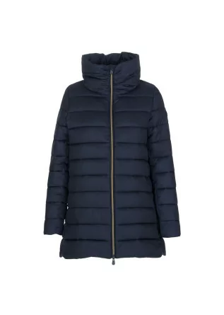 womens down jacket save the duck lydia blue