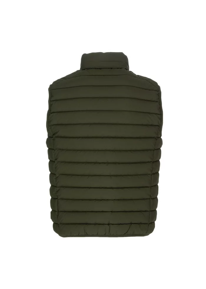 mens down vest save the duck rhus green