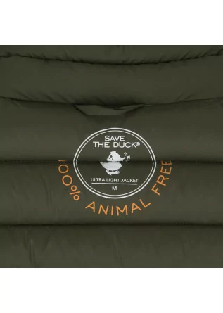 SAVE THE DUCK | DOWN VEST MITO17 RHUS MILITARY GREEN