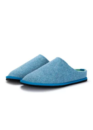 mens slippers loewenweiss bicolor blue turquoise