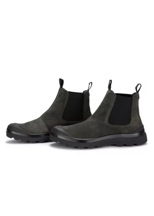 PANCHIC | CHELSEA ANKLE BOOTS SUEDE DARK GREY