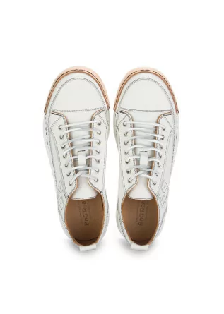 BNG REAL SHOES | SNEAKERS LA VINTAGE PELLE BIANCO