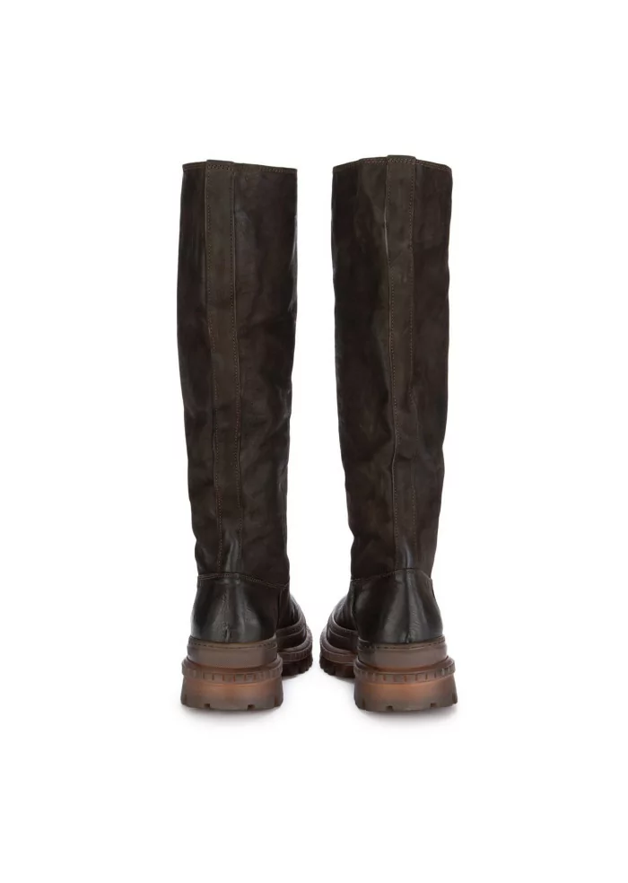 womens boots pawelks leather dark brown