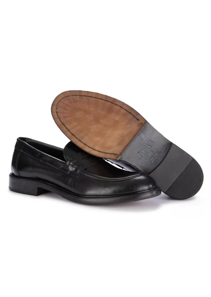 mens loafers pawelks leather black