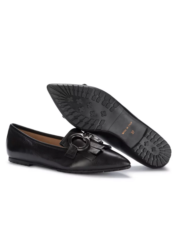 womens flat shoes il borgo firenze marbella black