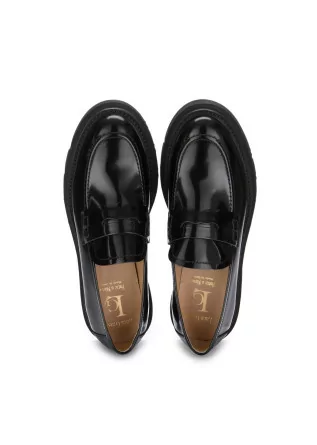 LUCA GROSSI | LOAFERS SHINY LEATHER BLACK