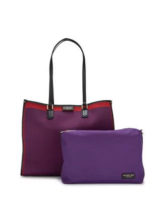 shopper bag my best bag atena purple red