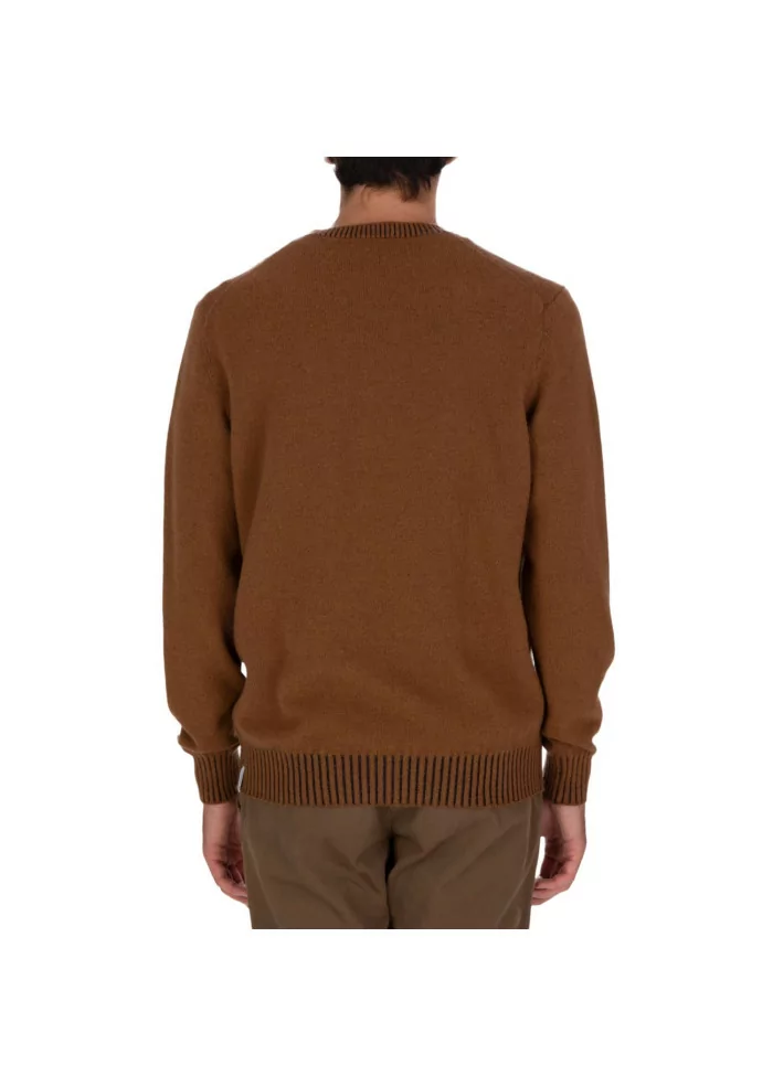 maglione uomo jurta girocollo lana marrone