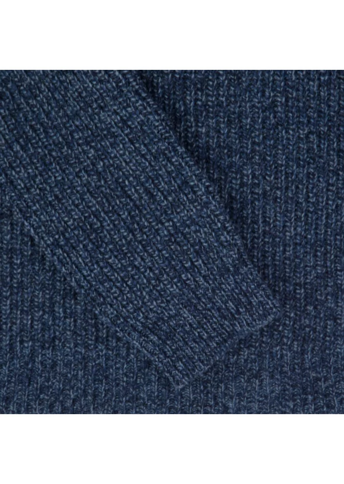 maglione uomo daniele fiesoli lupetto lana blu