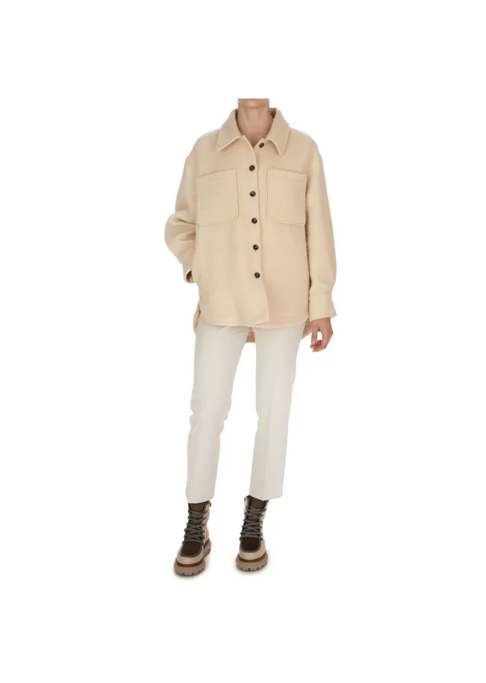 giacca donna solotre beige