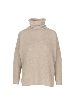 womens turtleneck sweater riviera cashmere beige