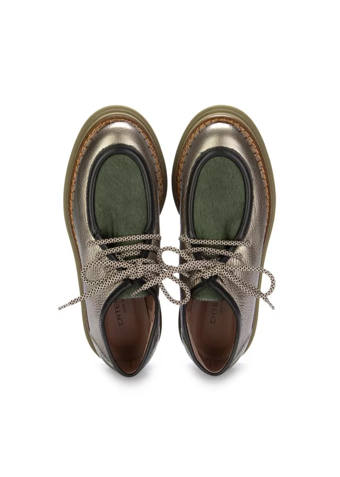 womens creeper shoes caterina c bronze green
