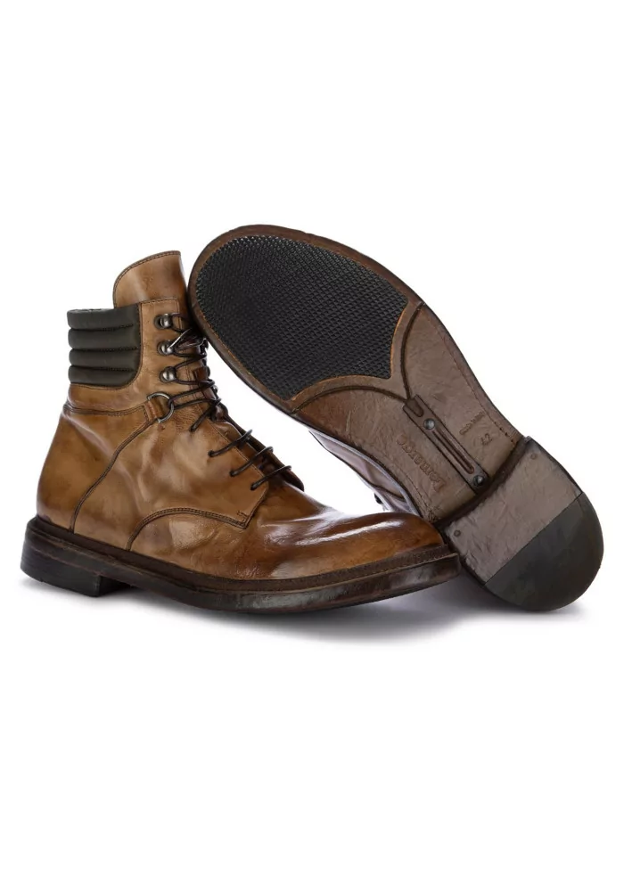 mens lace up boots lemargo corteccia brown