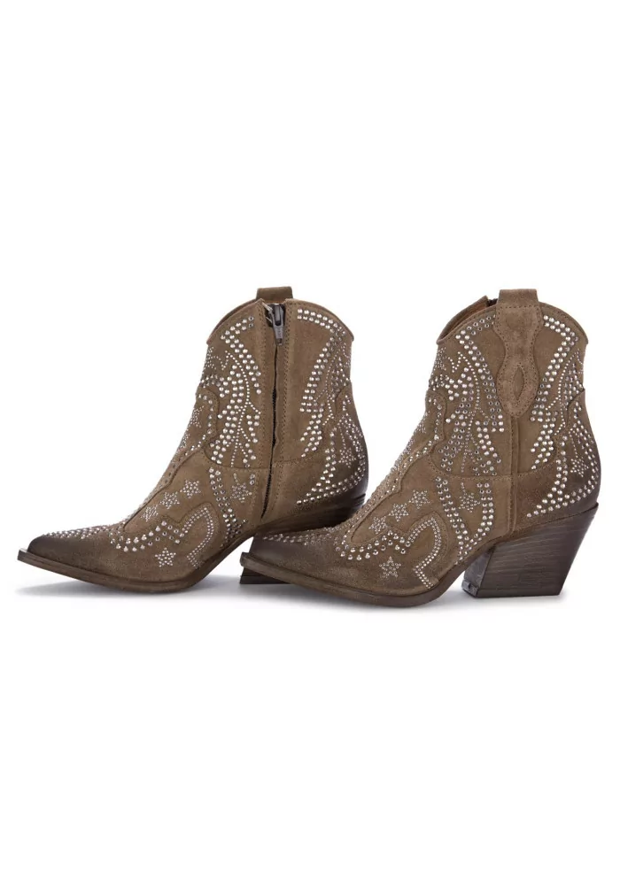 womens western boots juice sayo brown