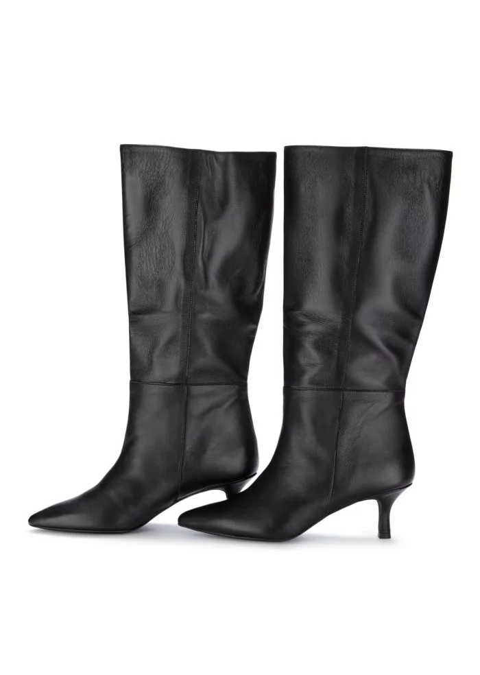 womens heel boots positano in love connye black