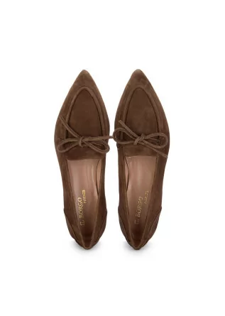 IL BORGO FIRENZE | FLAT SHOES AMALFI SUEDE BROWN