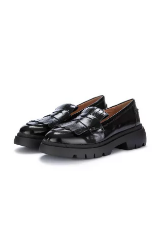 womens loafers il borgo firenze patent leather black
