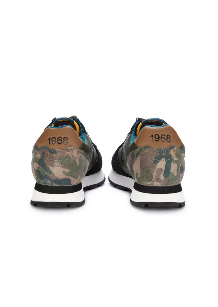 mens sneakers sun68 tom goes camping military green
