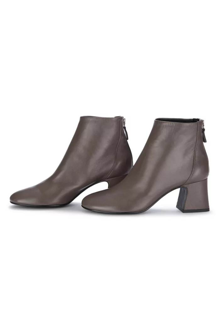 womens heel ankle boots made 94 mud brown