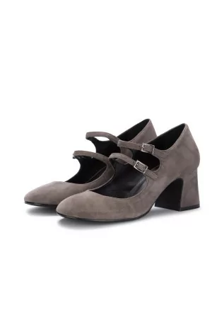 womens heel shoes made 94 velour taupe