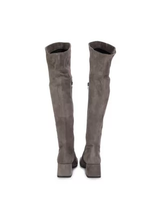 MA+DE 94 | HIGH BOOTS SUEDE TAUPE