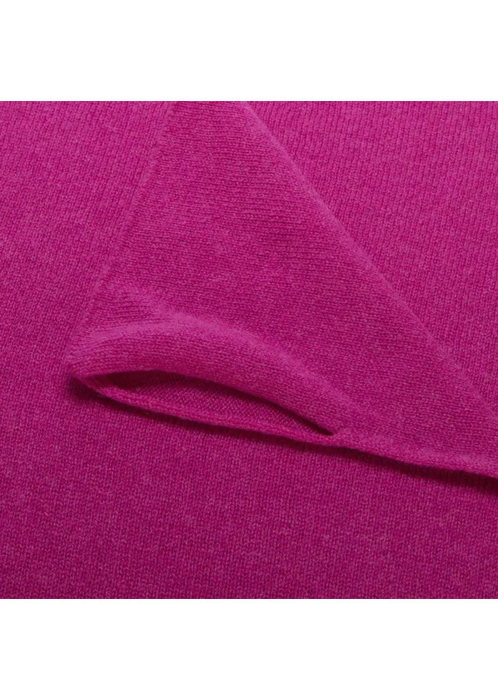 collar scarf riviera cashmere fuchsia