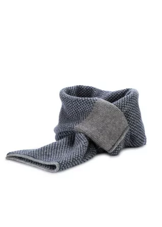 collar scarf riviera cashmere comma pattern grey