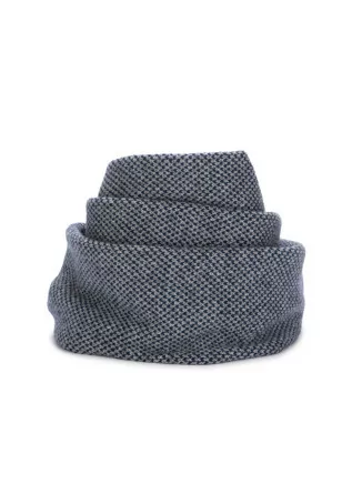 scarf riviera cashmere comma pattern grey blue