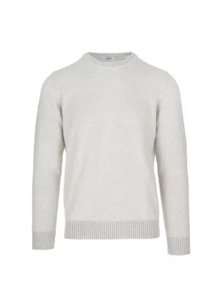 mens sweater jurta crewneck light grey